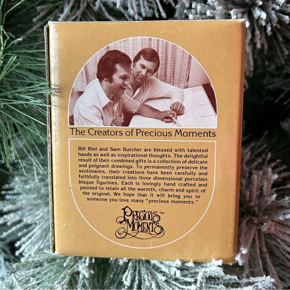 Vintage Enesco 1982 Precious Moments Our First Christmas Together Ornament - Picture 7 of 9